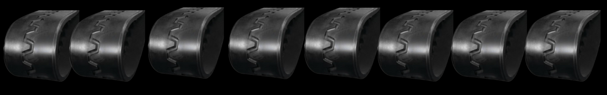 Paver smooth rubber track collection