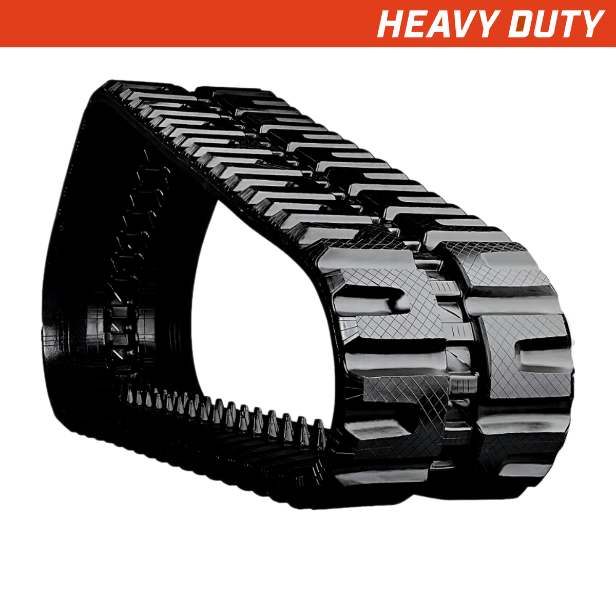 450x86x42 heavy-duty CTL rubber tracks C tread pattern, one track