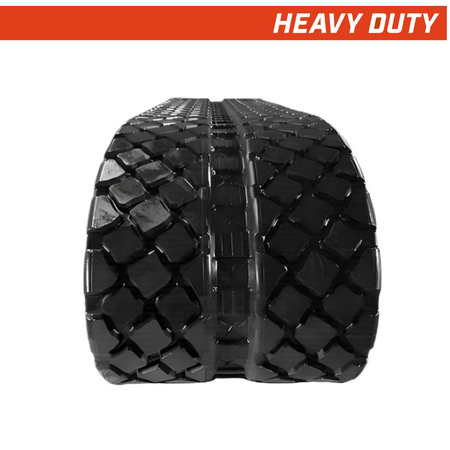 400x86x53 heavy-duty CTL rubber tracks turf tread pattern