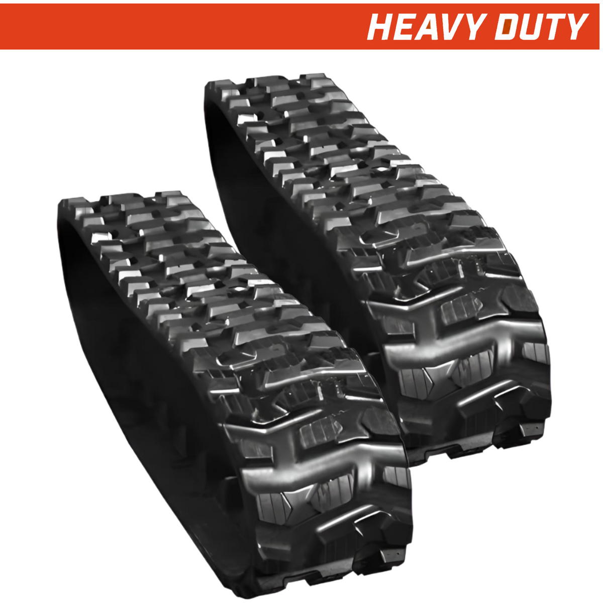 Set of 2 149x88x22 heavy-duty toro-dingo rubber tracks, bi-directional pattern