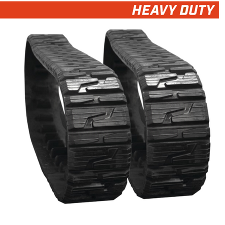 Set of 2 150x88x28 heavy-duty toro-dingo rubber tracks, turf-friendly tread pattern