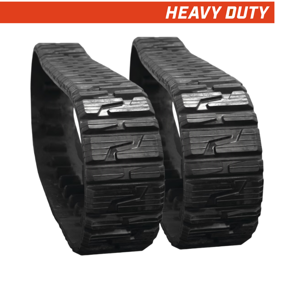 Set of 2 150x88x28 heavy-duty toro-dingo rubber tracks, turf-friendly tread pattern