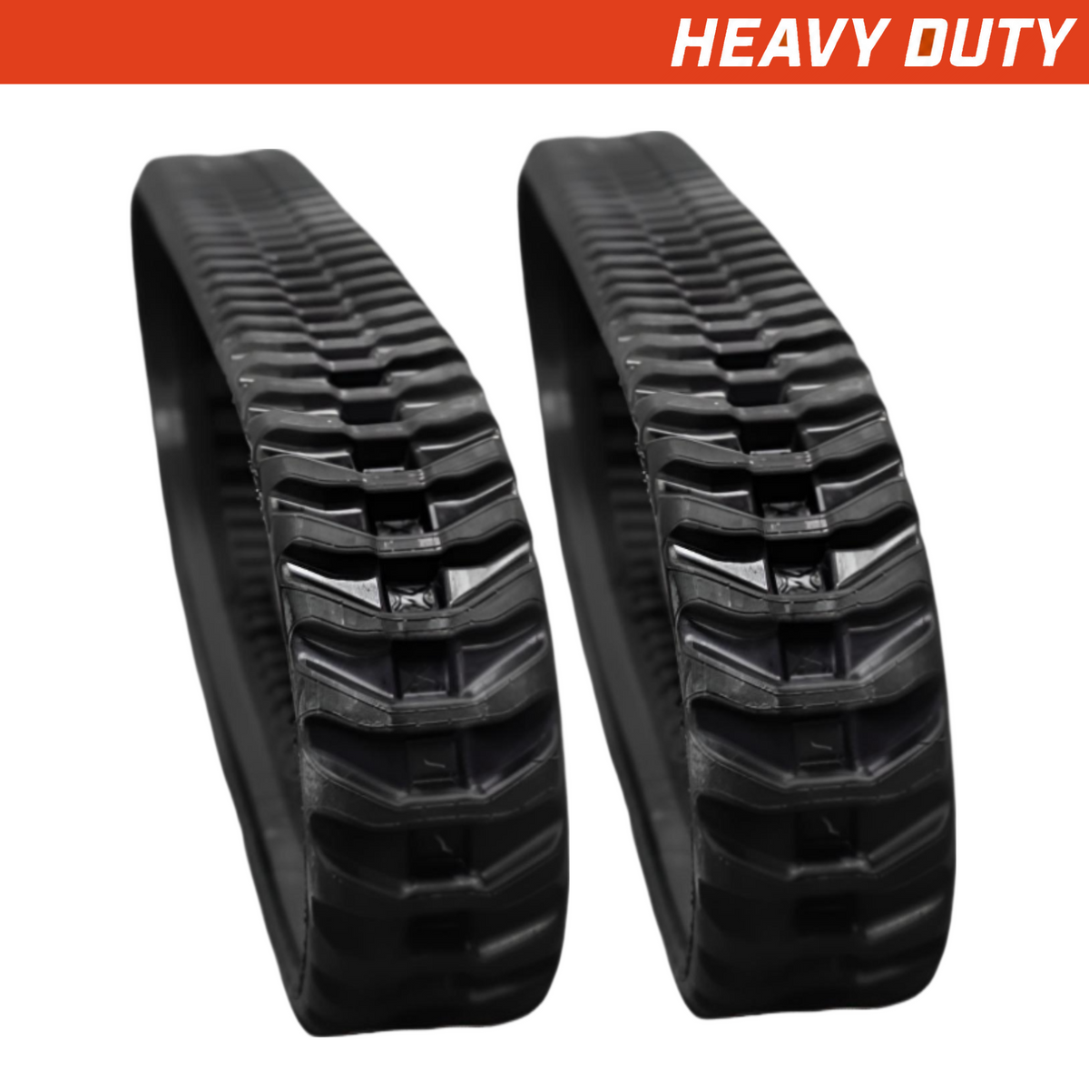 Set of 2 150x48x67 heavy-duty toro-dingo rubber tracks, Sprocket Style tread pattern