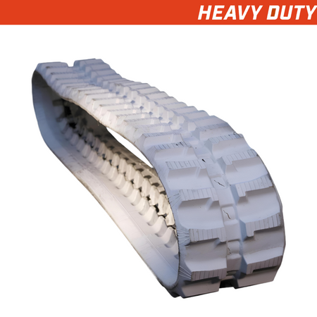 230x72x45 heavy-duty mini excavator rubber track, non-marking L-Lug tread pattern