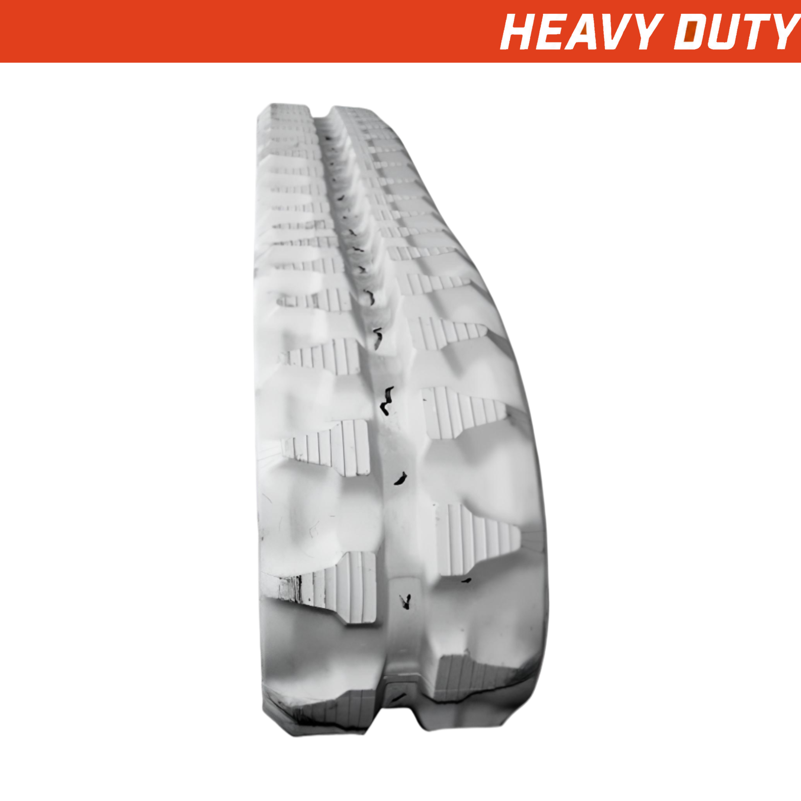 200x72x43 heavy-duty mini excavator rubber tracks non-marking block tread pattern