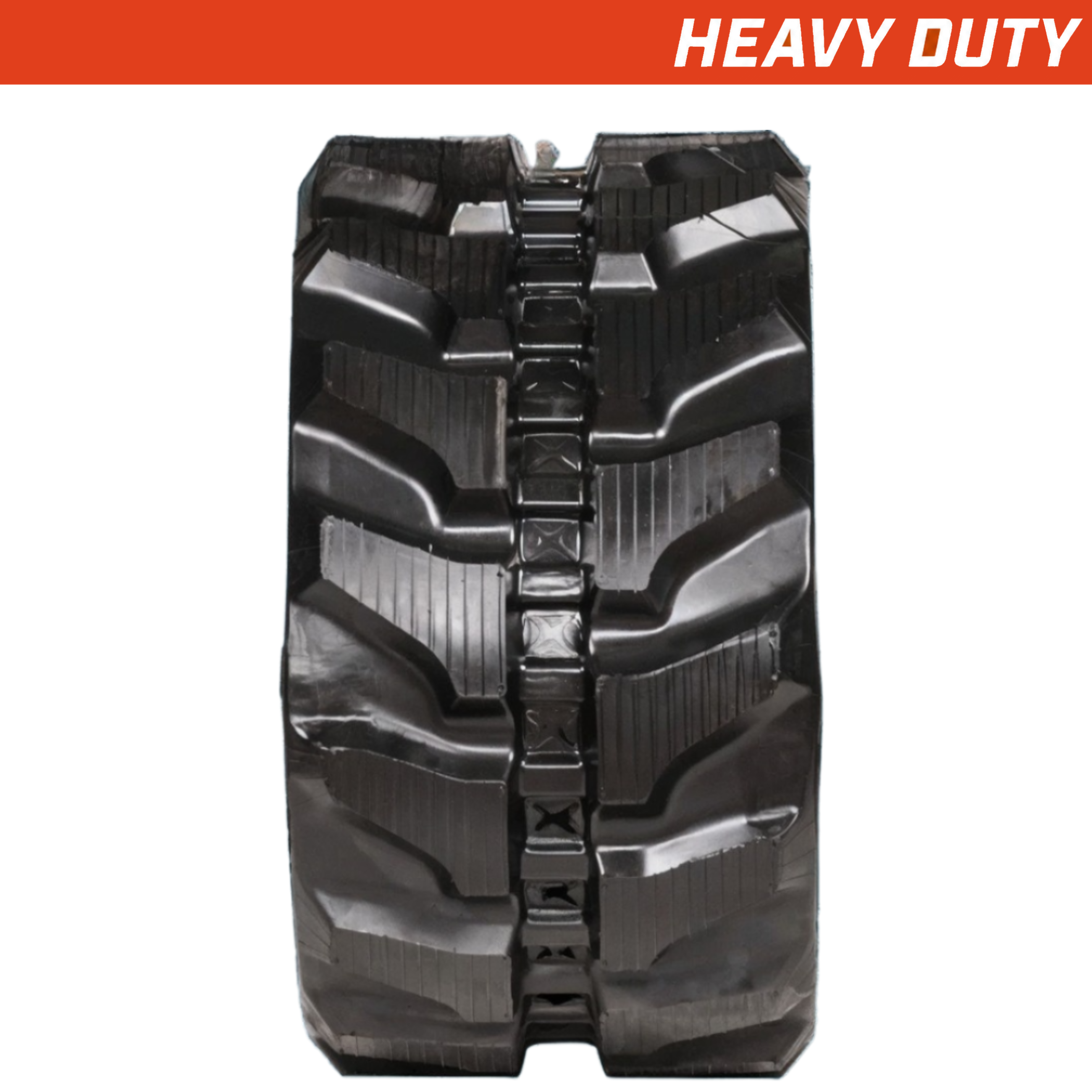 300x53x80 heavy-duty mini excavator rubber track, K tread pattern
