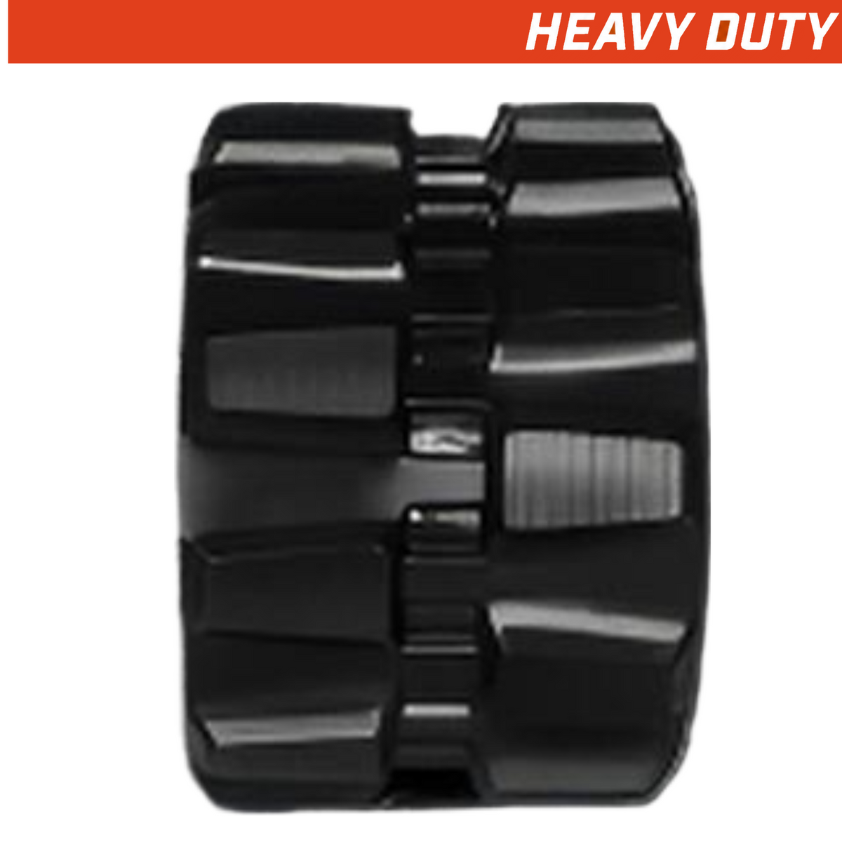 300x52.5x78 heavy duty mini excavator rubber tracks, directional tread pattern