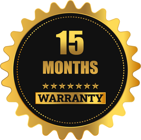 Supertrak 15 months warranty guarantee seal