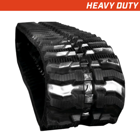 320x100x41 heavy-duty mini excavator rubber tracks, bi-directional tread pattern
