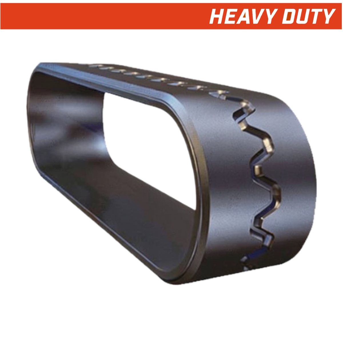  356x152.4x46 heavy duty mini excavator rubber tracks, smooth paver tread pattern