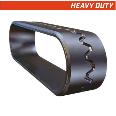  356x152.4x46 heavy duty mini excavator rubber tracks, smooth paver tread pattern