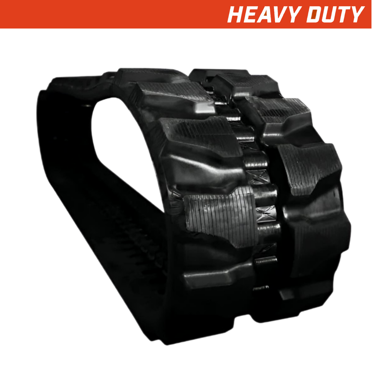 500x92x78 heavy-duty excavator rubber track, block tread pattern