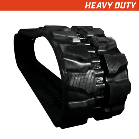 500x92x84 heavy-duty excavator rubber track, block tread pattern