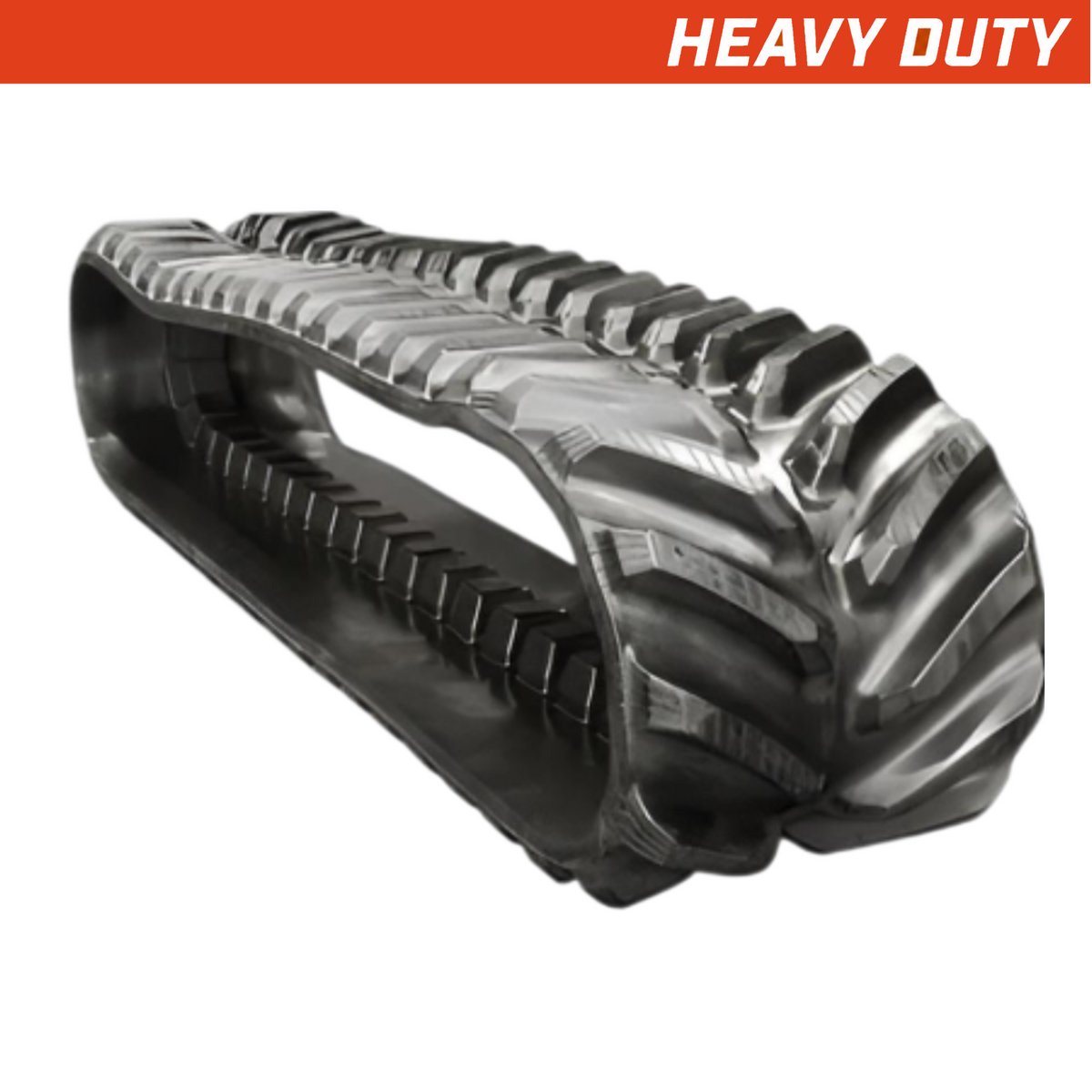 635x152.4x58 heavy-duty agricultural rubber track, directional tread pattern