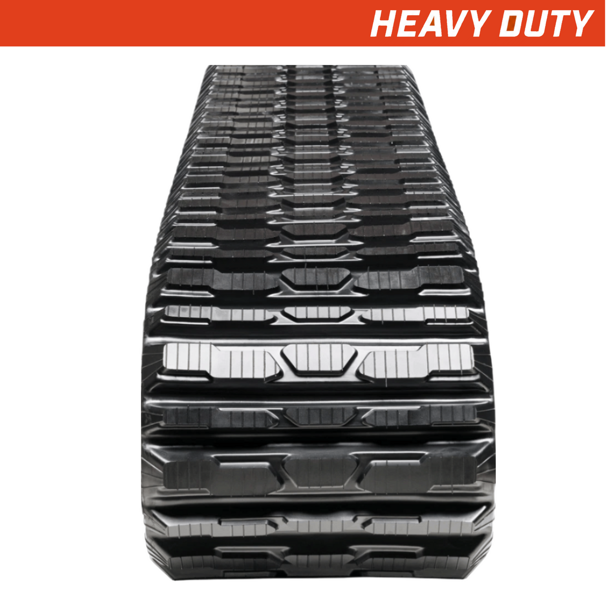 457x101.6x56 / 18x4x56 heavy-duty MTL rubber track, multi-bar tread pattern
