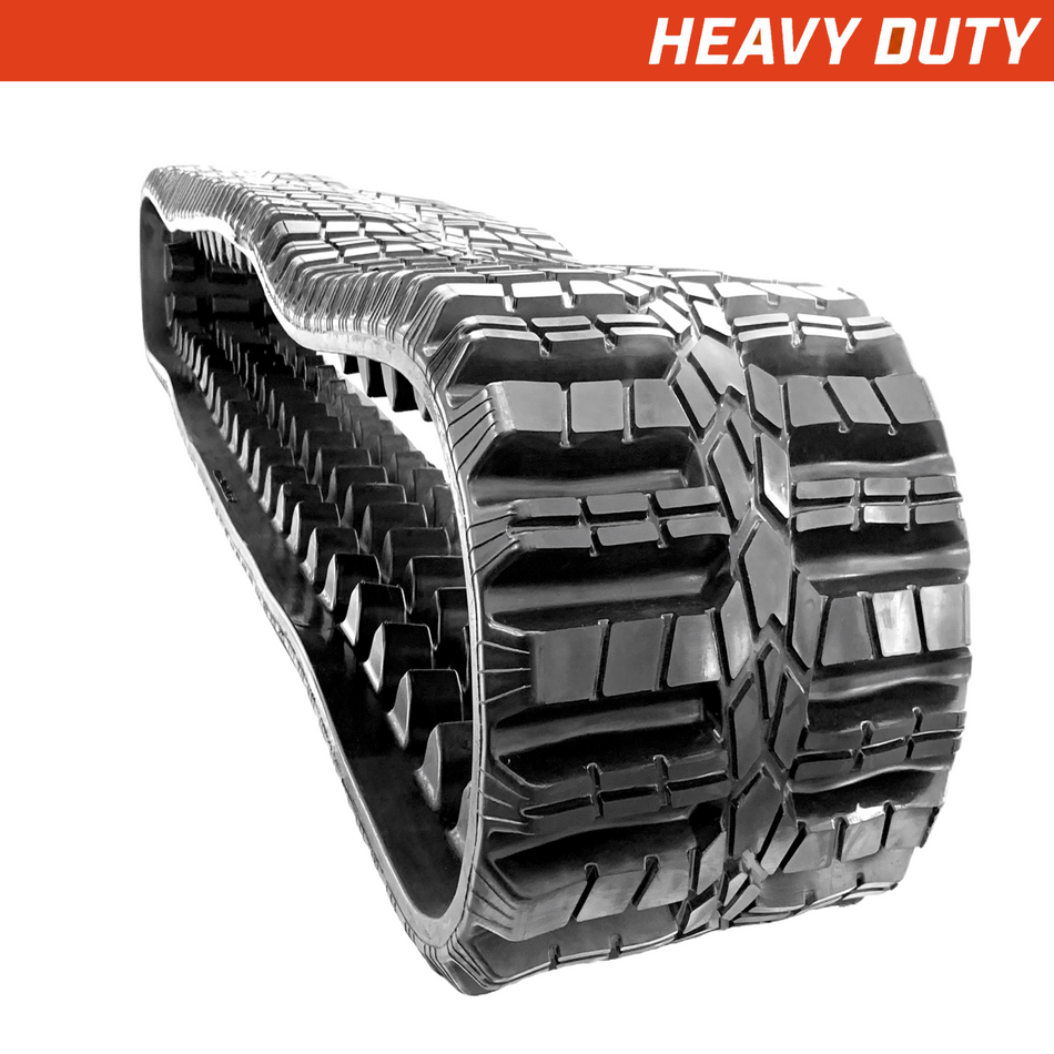 457x101.6x51/ 18x4x51 heavy-duty MTL rubber track,multi-bar tread pattern,one track