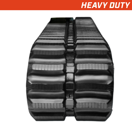 280x72x56 heavy duty mini excavator rubber track, straight bar tread pattern